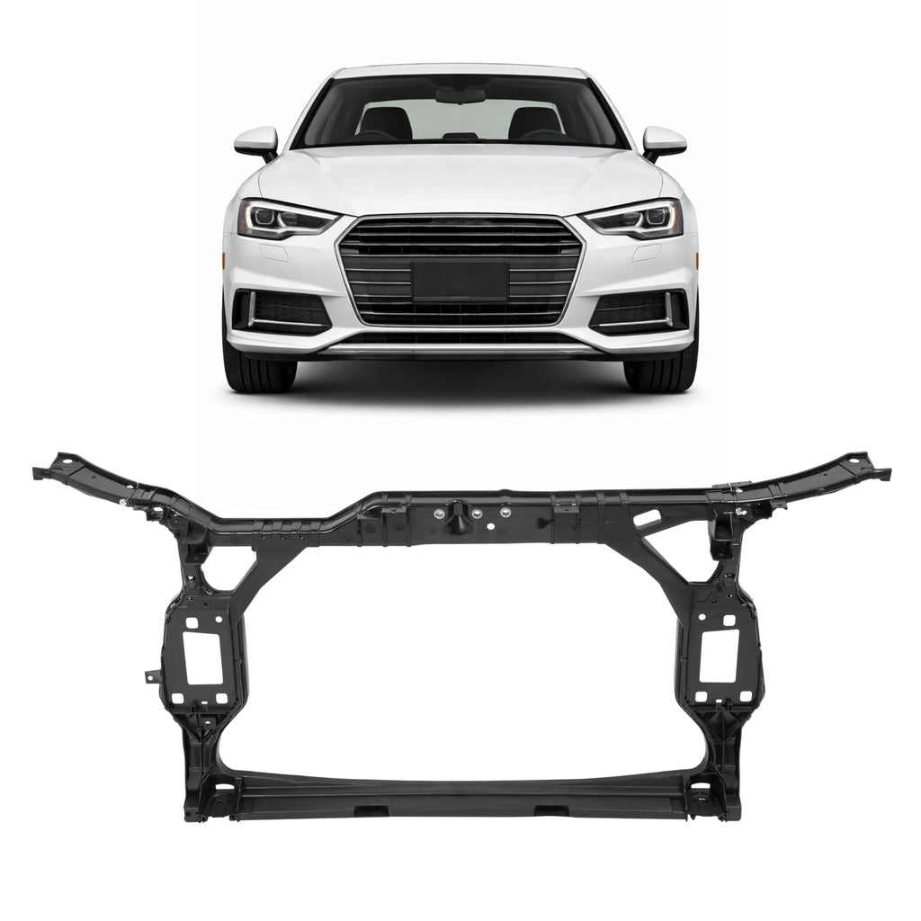 ALMULOO Radiator Support Compatible with 2008-2017 A4 Allroad Quattro A5