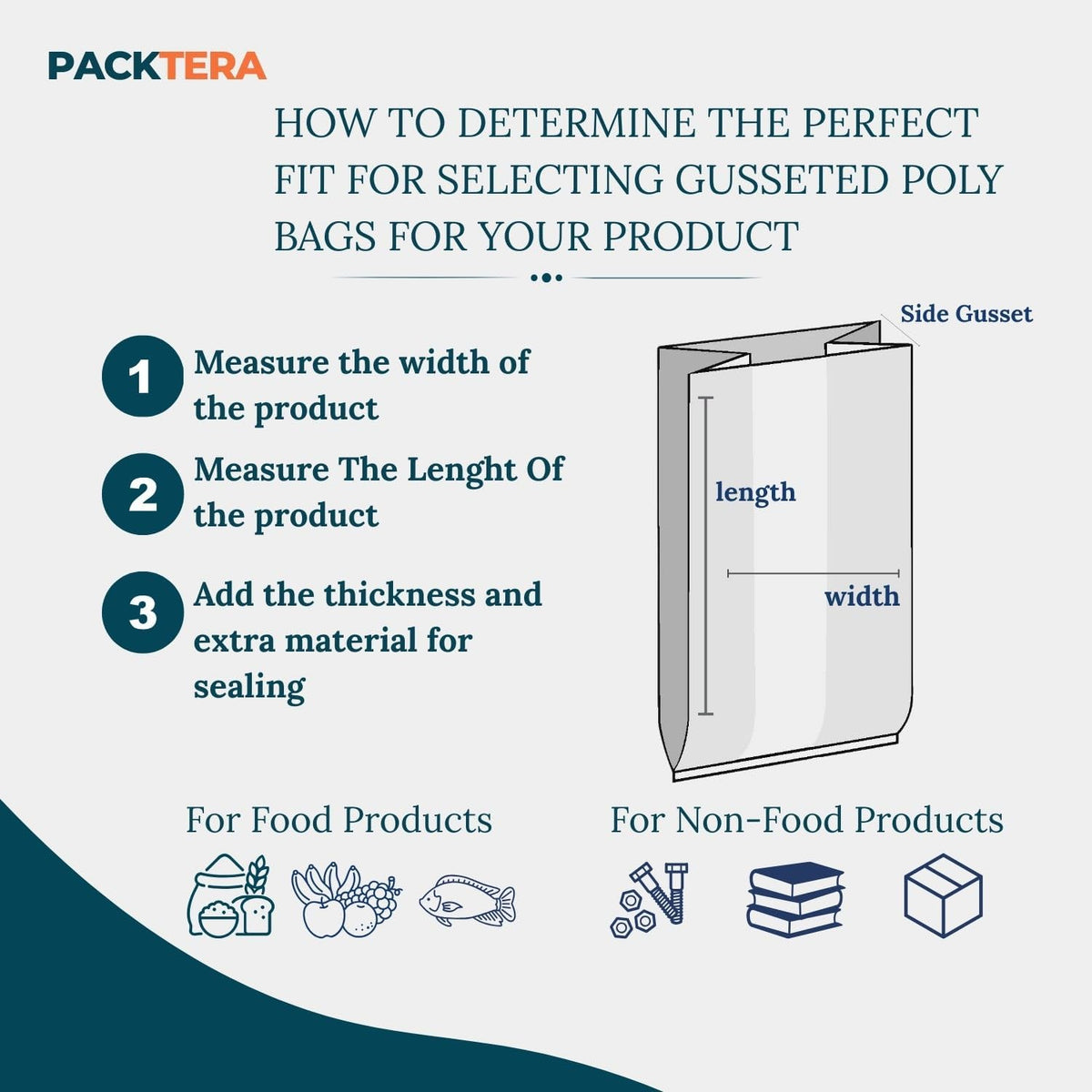 10" X 8" X 24" Gusseted Poly Bags Clear LDPE 1 Mil Thickness (Pack of 100) Open Top Food Safe Flexible Plastic