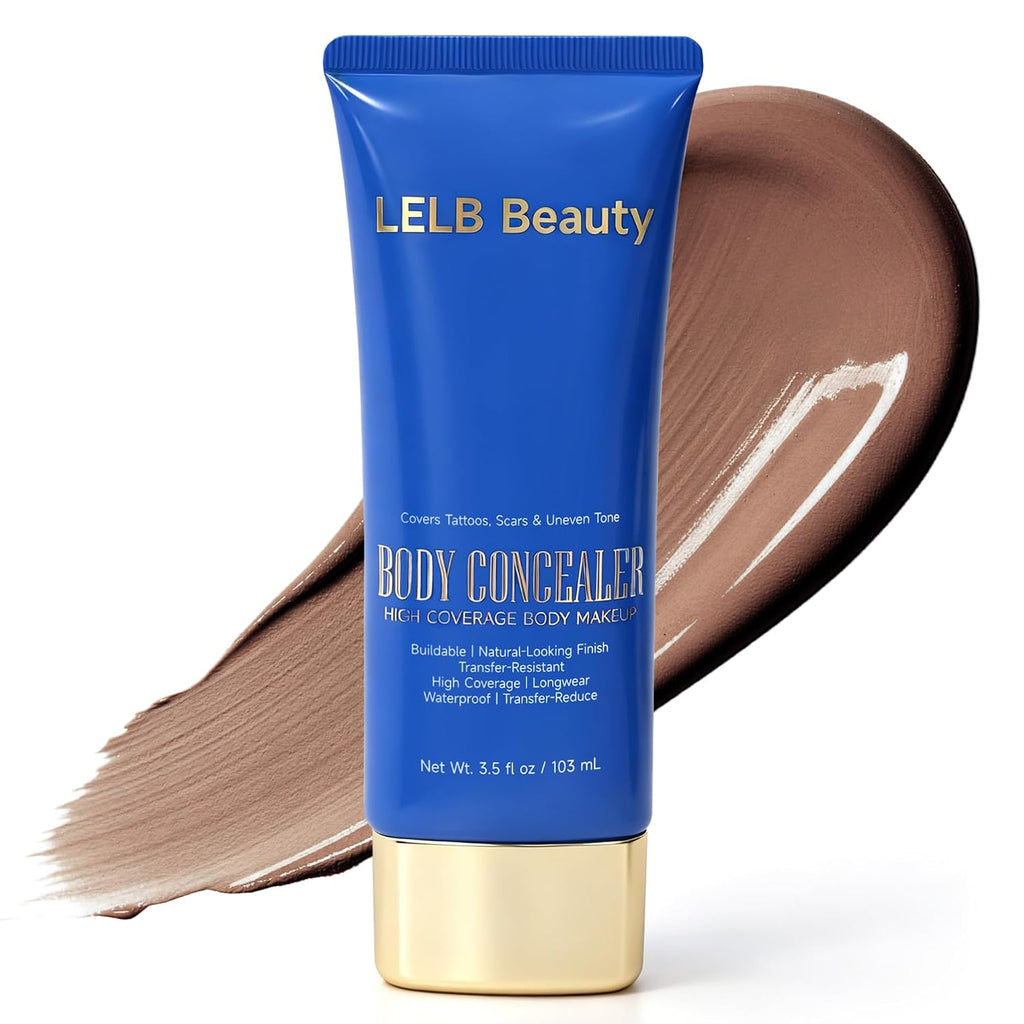 Tattoo Cover Up Makeup Waterproof Concealer for Body leg Makeup 05 Bronze
