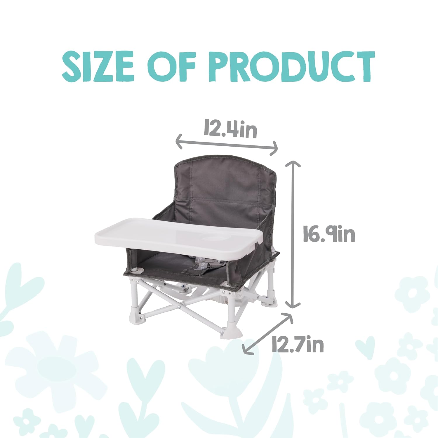 My Chair 2-in-1 Baby High Chair & Portable Travel Booster Seat, High Chair for Babies & Toddlers, Booster Seat for
