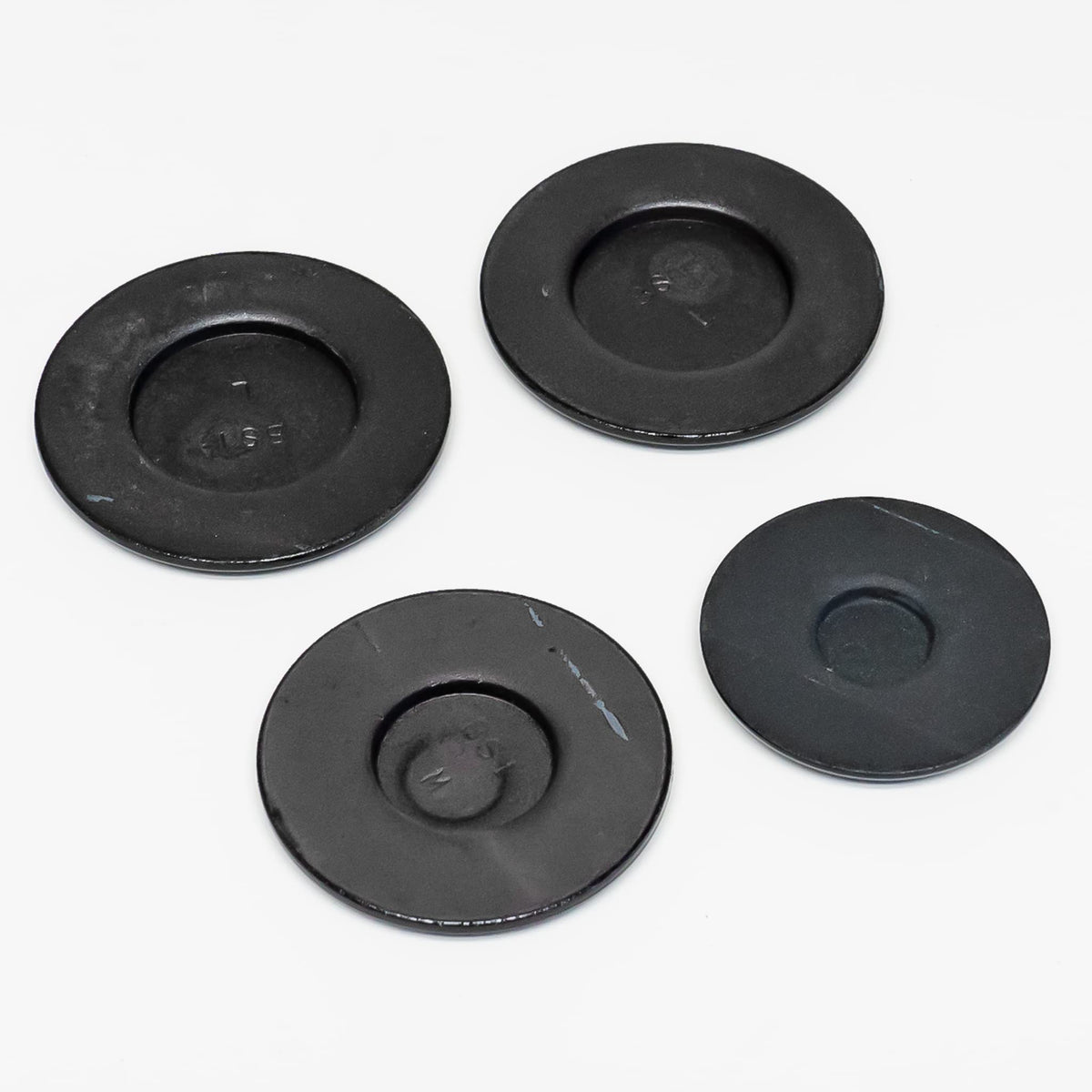 Robertshaw Gas Range Burner Cap Black 4 Pack Kit WPW10170555