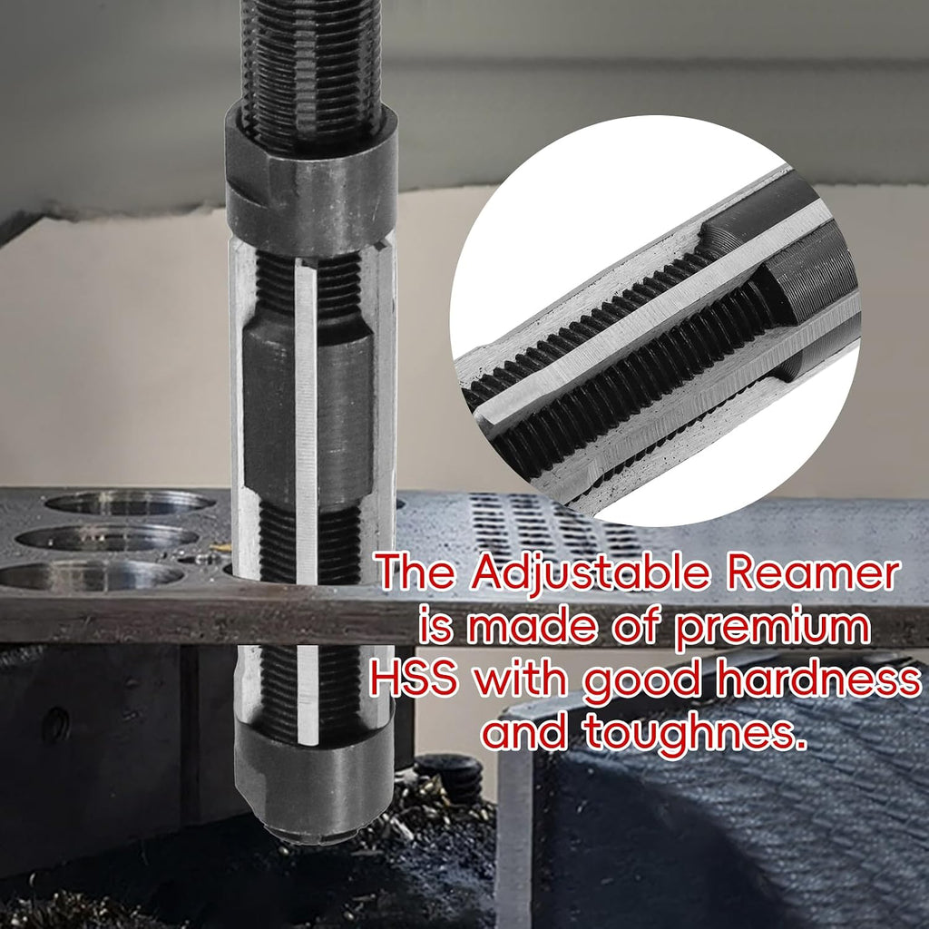 Adjustable Hand Reamer Square End Blade Reamer, 23-26mm/29/32" - 1-1/32"