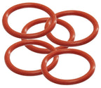 Sterling Seal & Supply 226 Silicone O-Ring, 70A Durometer, Red, 2" ID, 2-1/4" OD, 1/8" Width (Pack of 5)