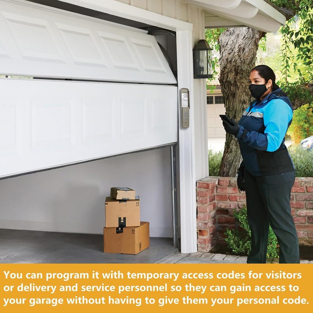 Universal Garage Door Opener Keypad for Liftmaster Chamberlain Craftsman Linear Genie Multicode Stanley Wayne Dalton
