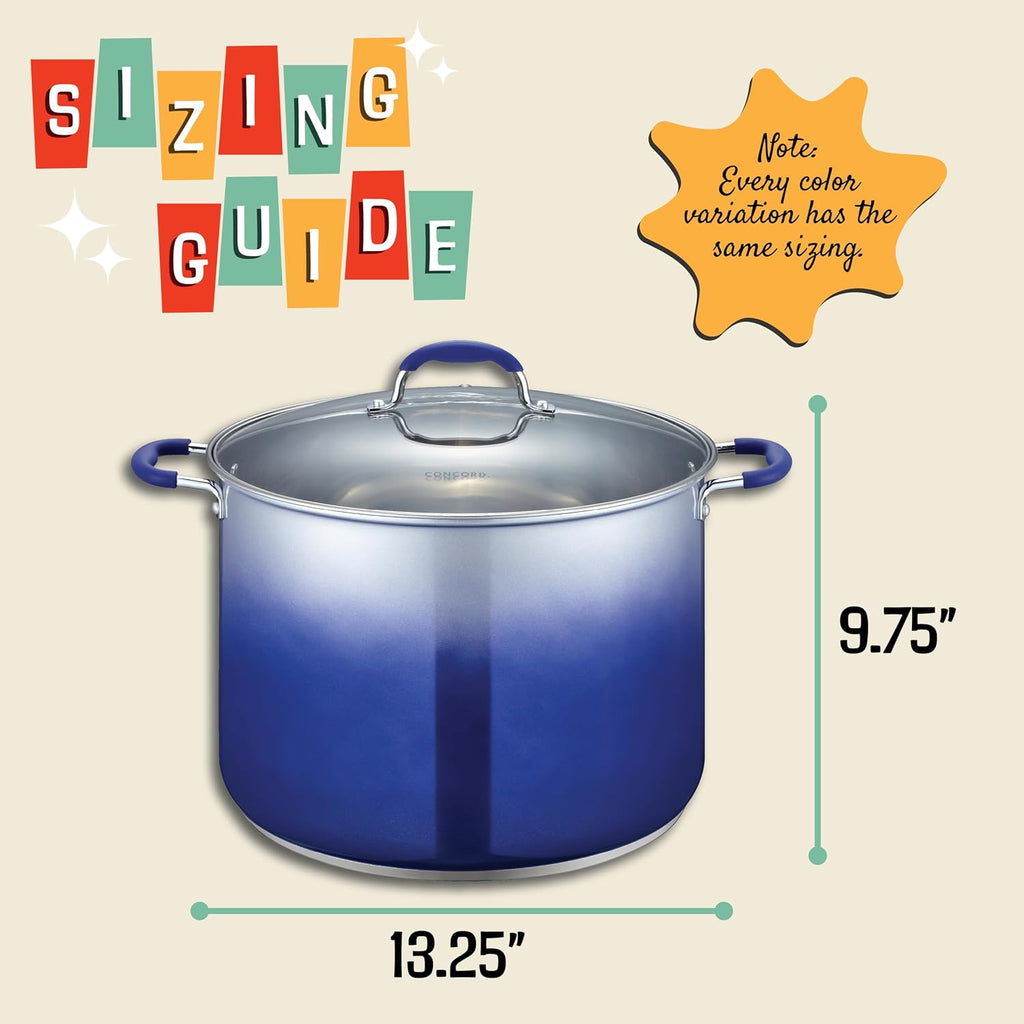 20 Quart Stainless Steel Canning Pot Set. Includes Canning Rack, Tongs, Jar Lifter, Funnel, Wrench, Lid Lifter