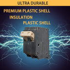 35 Amp 2-Pole Circuit Breaker, 3/4-Inch Plug-in Type Molded Case