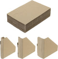 120 Pack Adjustable Cardboard Corner Protector, Cardboard Edges Protector 9.5x9.5cm Fits 0.5, 1 and 1.5 Inch Frames