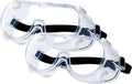 2-Pack Safety Goggles, Anti-Fog Lab Goggles for Men and Women | Over Glasses Safety Glasses for Chemistry Lab