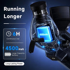 Smart Telescope for Adults Kids Beginners, 4K Digital Electronic Astrophotography Telescope with 3" Flip Screen, App