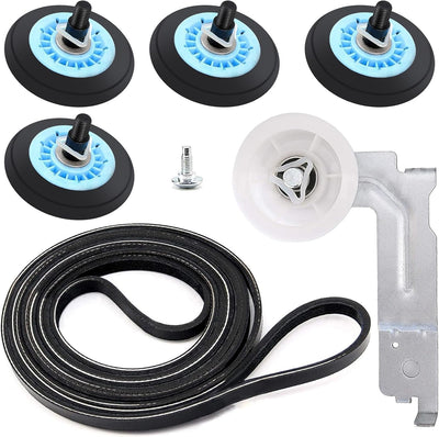 Roller Replacementr Fit For Samsung Model DV45-DV48 DV45K7600GW/A3 DV476ETHASU/A1 DV476ETHAWR/A1 DV476GTHASU/A1 DV476GTHAWR/A1 DV484ETHASU/A1 DV484ETHAWR/A1 DV484GTHASU/A1 DV484GTHAWR/A1Dryer