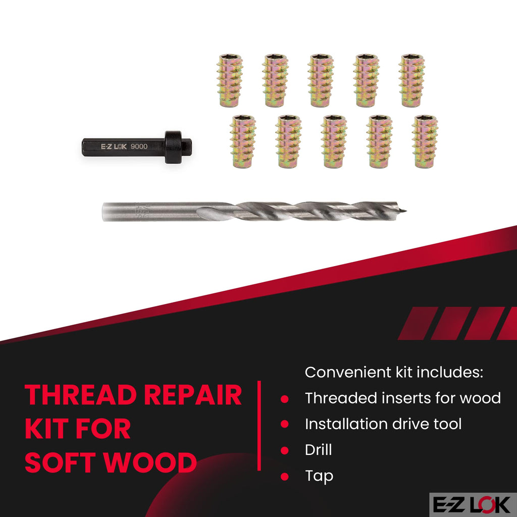 E-Z LOK Thread Repair Kit, 0.25-20