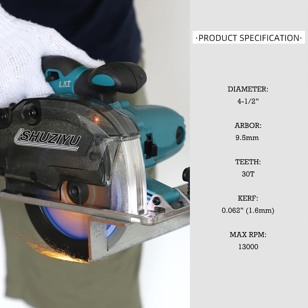 Metal Cutting Mini Circular Saw Blade 4-1/2"(115mm)-30T.