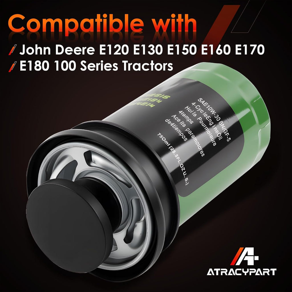AUC12916 Dry Oil Filter, Fits John Deere 100 Series Oil Change Kit