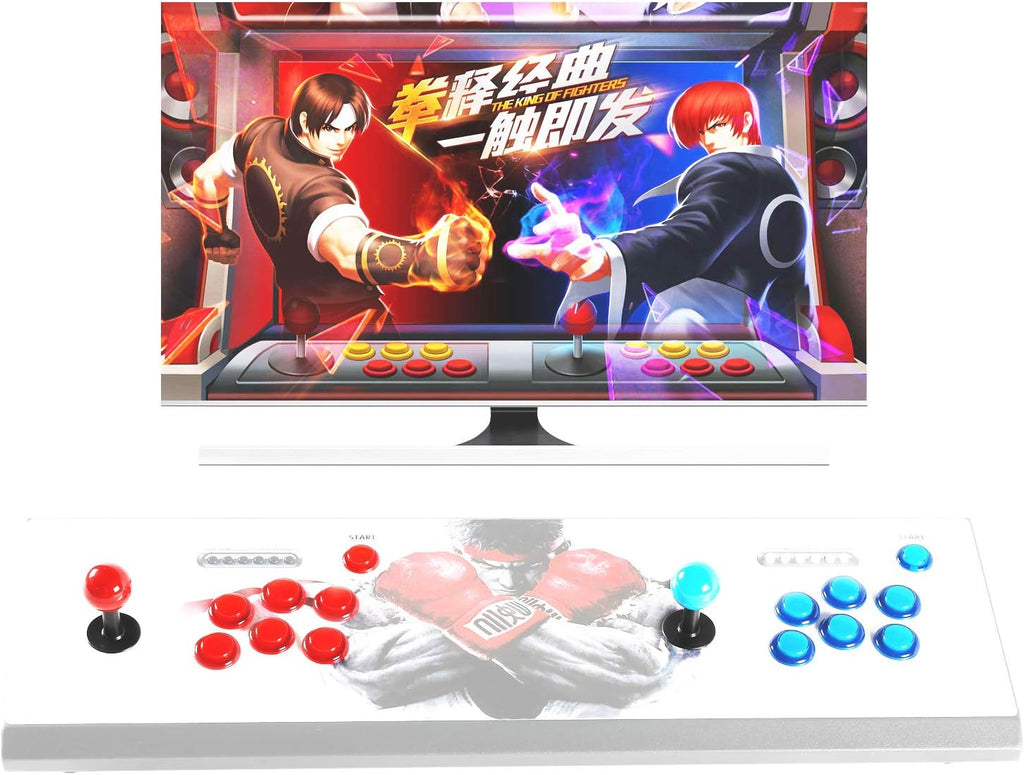 2 Player led arcade buttons and joysticks DIY kit 2x joysticks + 20x led arcade buttons game controller kit for MAME