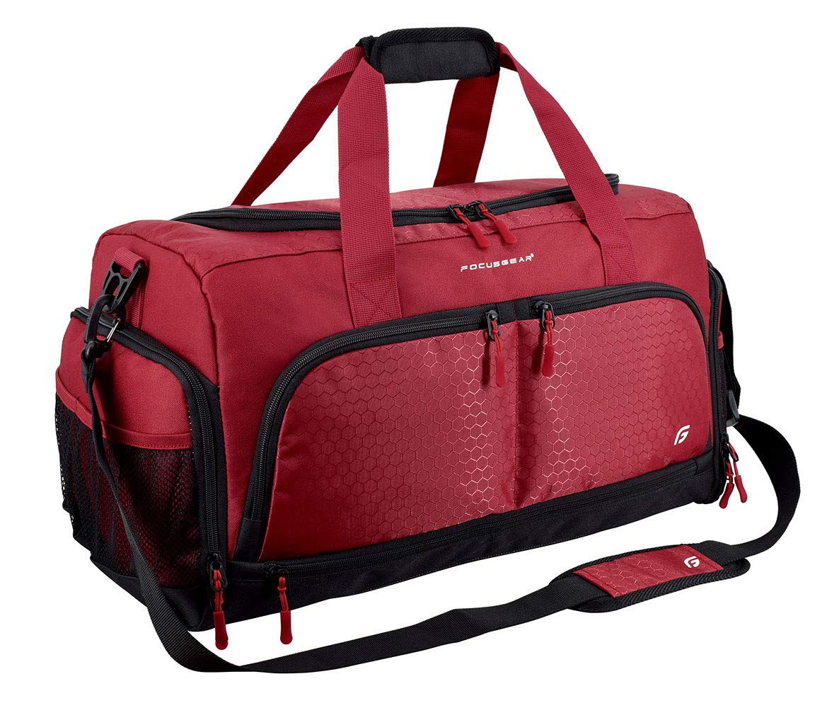 Ultimate Gym Bag 2.0: The Durable Crowdsource Designed Duffel Bag with 10 Optimal Compartments Including Water