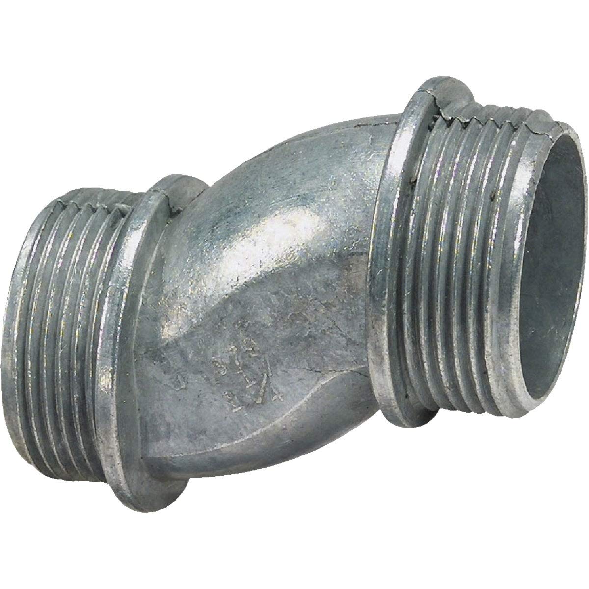 Halex 04020 2-Inch Zinc Offset Nipple