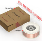YESWELDER MIG Welding Wire, ER70S-6 Solid Carbon Steel
