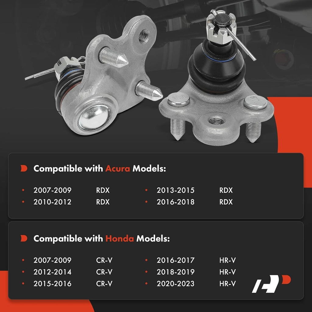 A-Premium Front Lower Ball Joint, Compatible with Honda