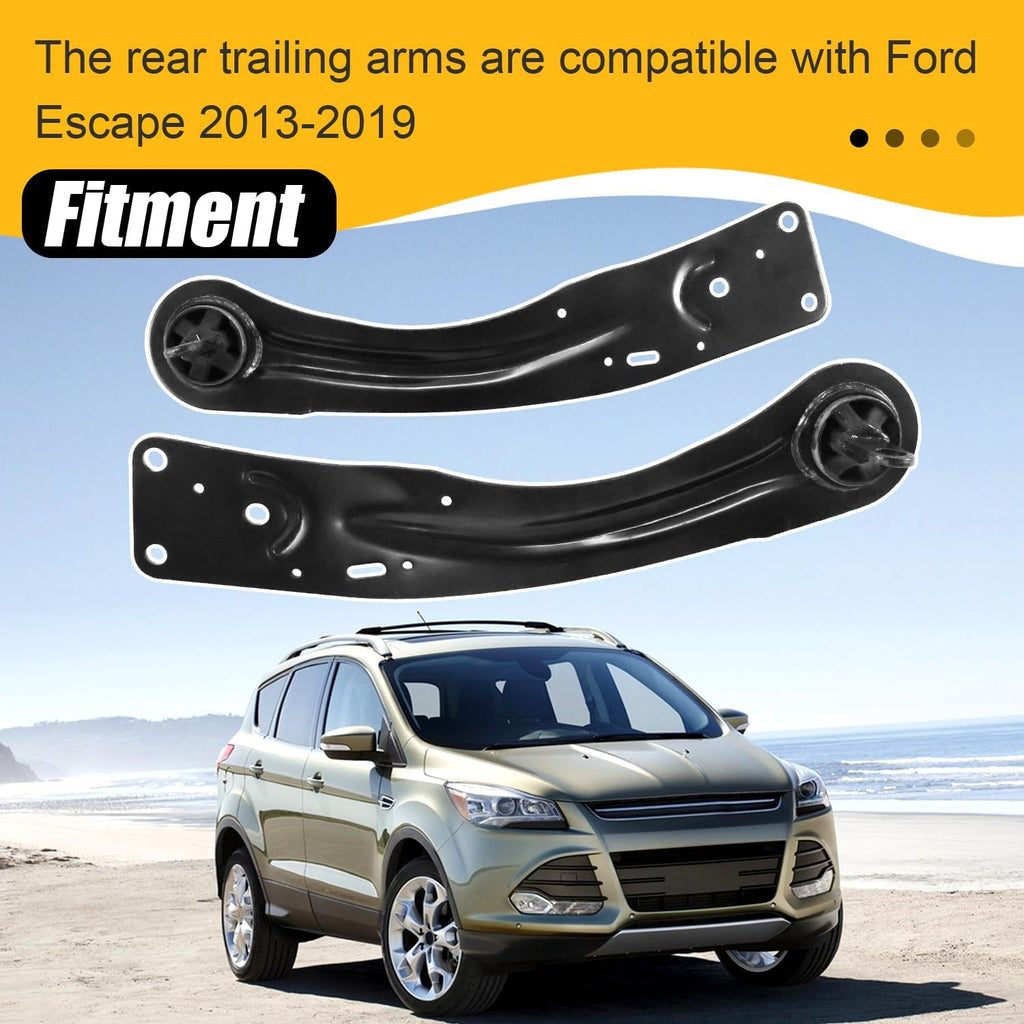 Trailing Control Arms with Bushing Compatible with Ford Escape 2013-2019