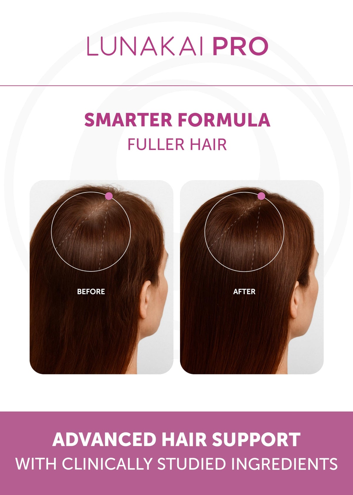 USA Made Hair Growth Supplement for Women, 3 Pack