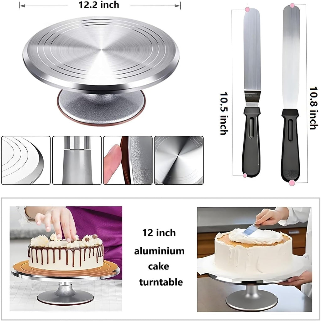 Cake Decorating Kit, 198 Pcs Baking Supplies
