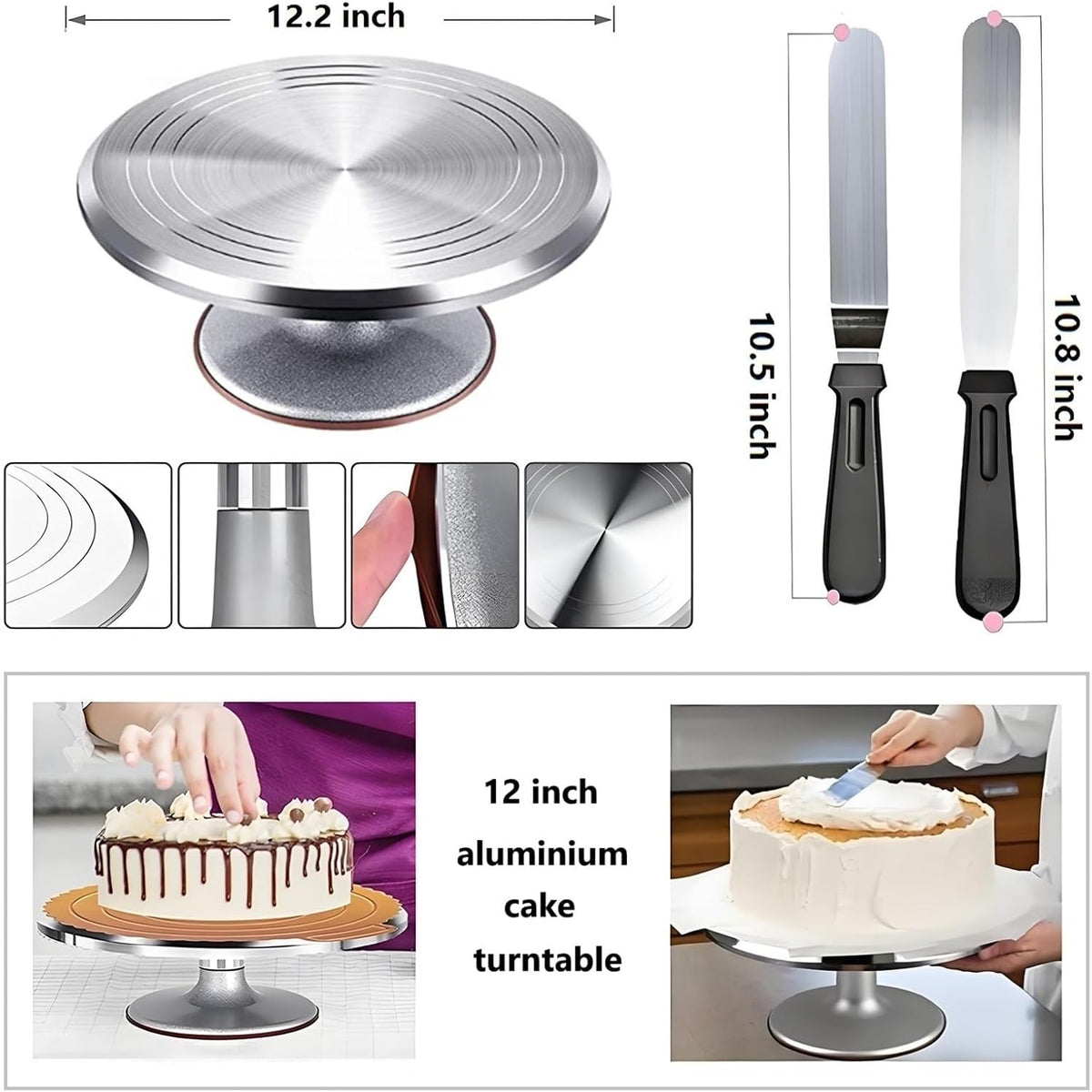 Cake Decorating Kit, 198 Pcs Baking Supplies