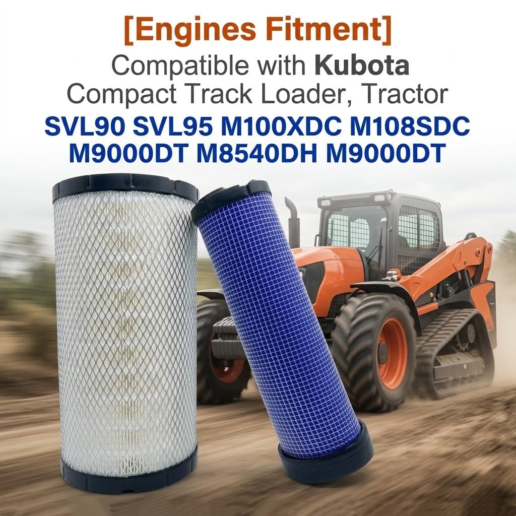 55231-26150 59700-26112 Filter kit Fit for Kubota Compact Track Loader