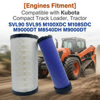 55231-26150 59700-26112 Filter kit Fit for Kubota Compact Track Loader