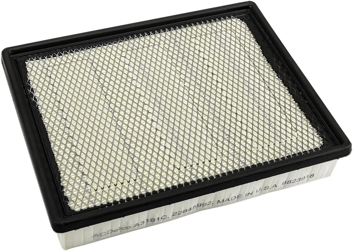ACDelco A3181C Genuine OEM Air Filter for Chevy Silverado 1500 - Replaces 22845992