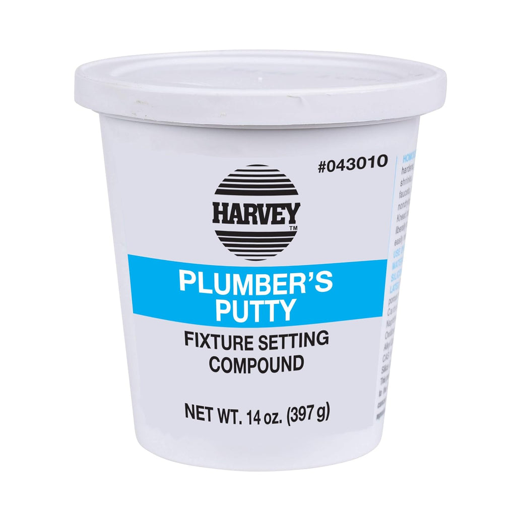 Harvey's WM Harvey 043010 Stainless Plumbers Putty, 14 oz