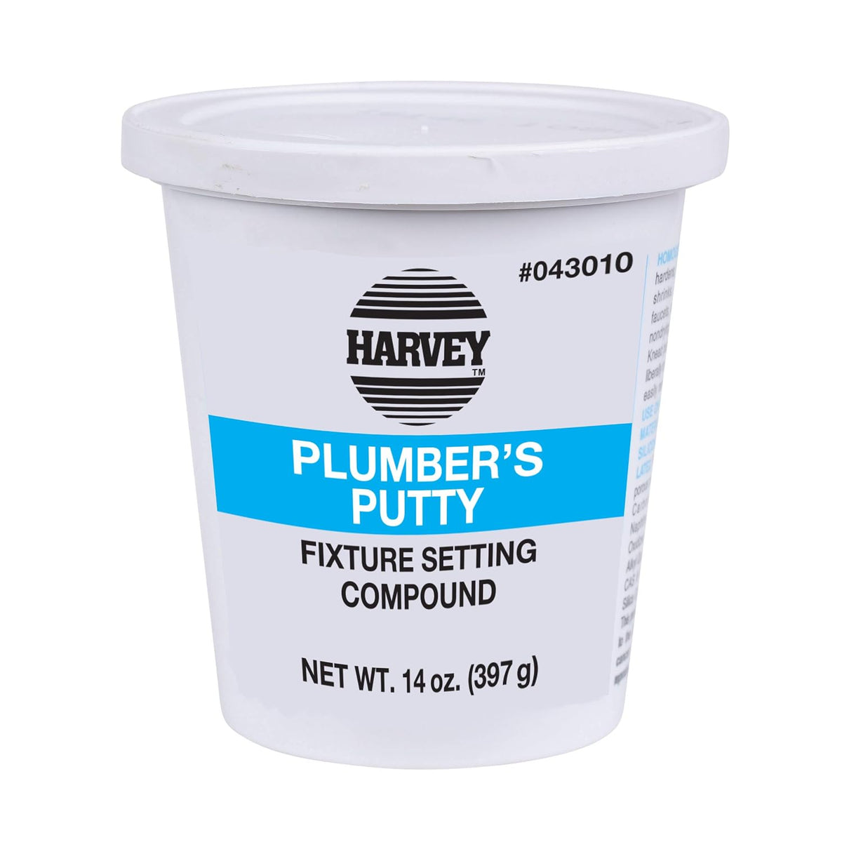Harvey's WM Harvey 043010 Stainless Plumbers Putty, 14 oz