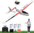 VOLANTEXRC RC Glider Plane 4CH, New Version Remote Control Airplane with 6-Axis Gyro for Beginners, 3 Flight Modes &