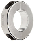Ruland MSP-26-A Two-Piece Clamping Shaft Collar, Aluminum, Metric, 26mm Bore, 48mm OD, 15mm Width (Pack of 2)