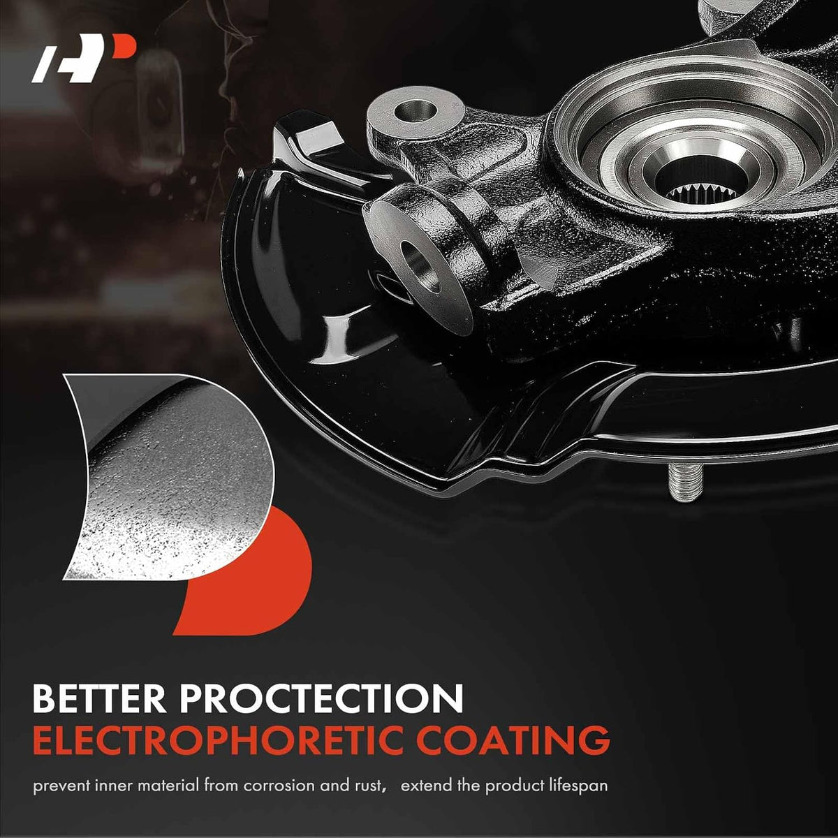 A-Premium Front Right Steering Knuckle & Wheel Bearing Hub Assembly