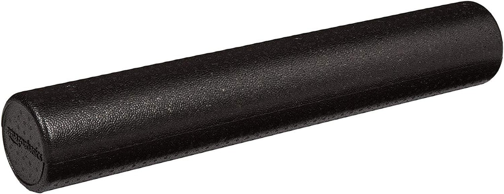 High-Density Foam Roller for Exercise, Stretching and Muscle Recovery, 36 Inches, Black