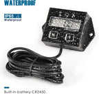 Runleader RL-HM011E Digital Hour Meter & Tachometer