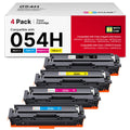054H 054 Toner Replacement for Canon 054H 054 Toner Cartridge Set 4 Pack