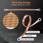 12 Pcs 10/15/20 Inch Engine Ground Strap Kit