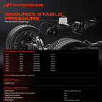 A-Premium Power Steering Reservoir/Tank with Cap Compatible with Ram