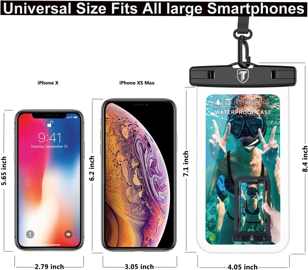 Waterproof Phone Pouch for Samsung Galaxy S25 Ultra S24 Plus S23 S22 S21 FE Note 20 A03S A13 A14 A15 A16 A51 A71 A23