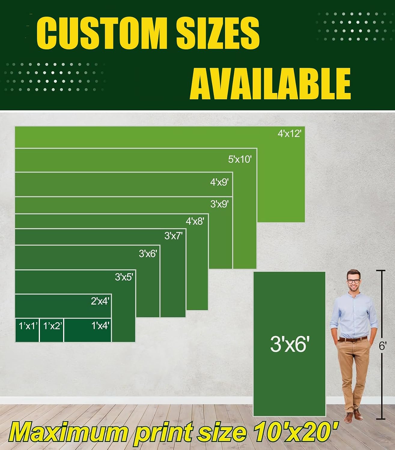 Custom Banner 3ft x 5ft Vinyl Banner Custom Backdrop - Full Color 13 Oz Sign - Personalized Banners with