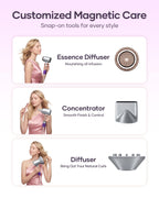 Hair Dryer, High-Speed Ionic Blow Dryer with Essential Oil & Diffuser