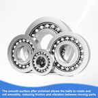 uxcell 200Pcs Bearing Balls, 10mm Diameter G200 304 SS
