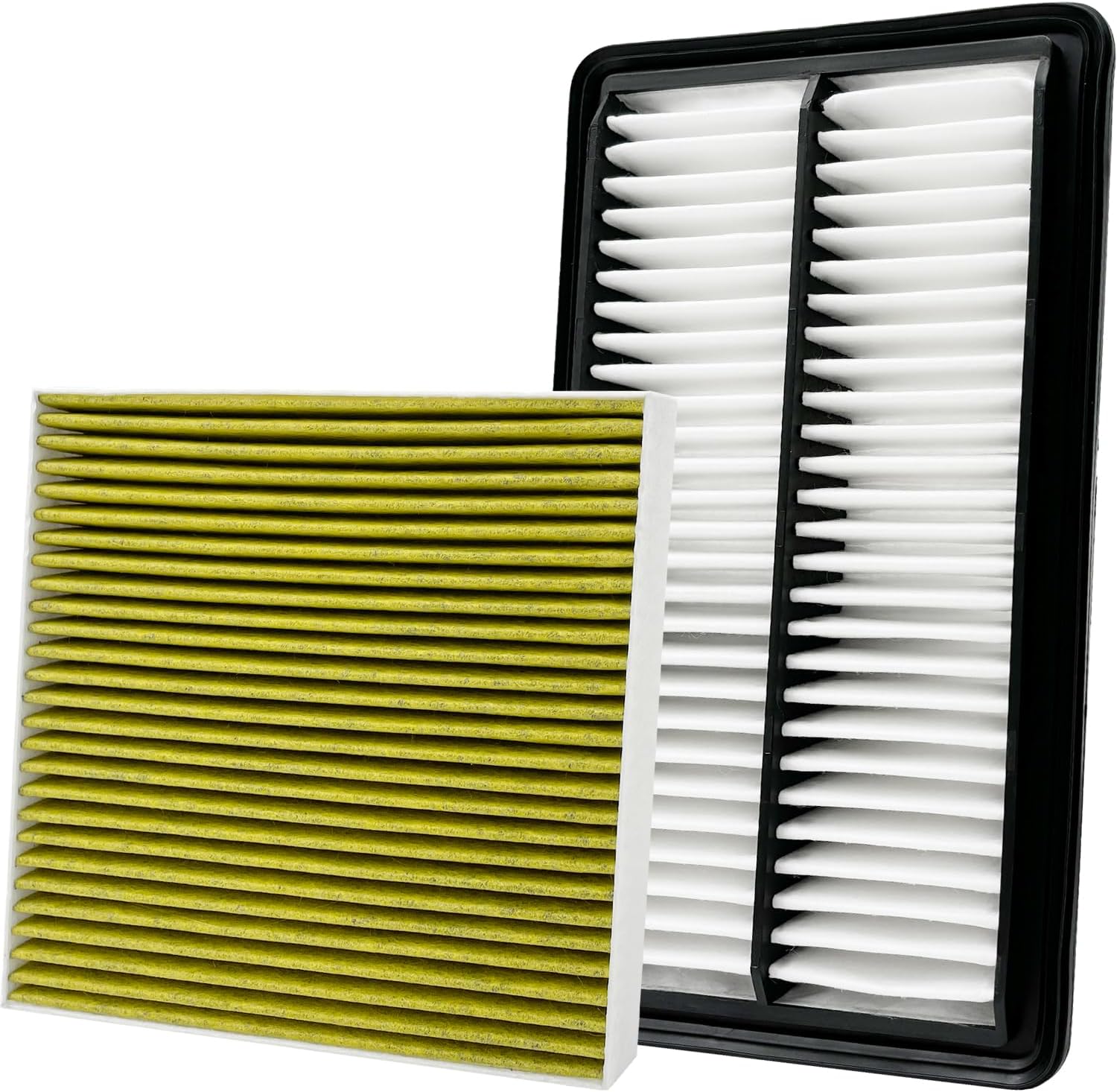 2Pcs Cabin Engine Air Filter Kits JM802 JM1722 Fits for 2021-2025 TLX 2.0L, 2018-2025 Odyssey, Replacement for