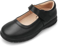 Girls Mary Jane Shoes School Uniform Flats Dress Shoes Church (Little/Big Kids) | Hook-and-loop closure, Cushioned