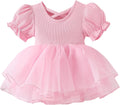 Newborn Baby Girl Romper Ruffle Tulle Casual Dress 0-24Months
