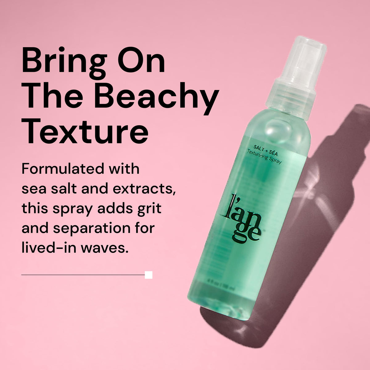 Sea Salt Texturizing Spray | Effortless Beachy Waves, Volume & Touchable Hold | Mineral-Infused Lightweight Texture
