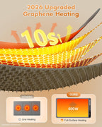 Warming Mat For Food Extra Large 36"x16" 580W Food Warming Mat Buffet Servers and Warmers,Chafing Dishes for Buffet 6