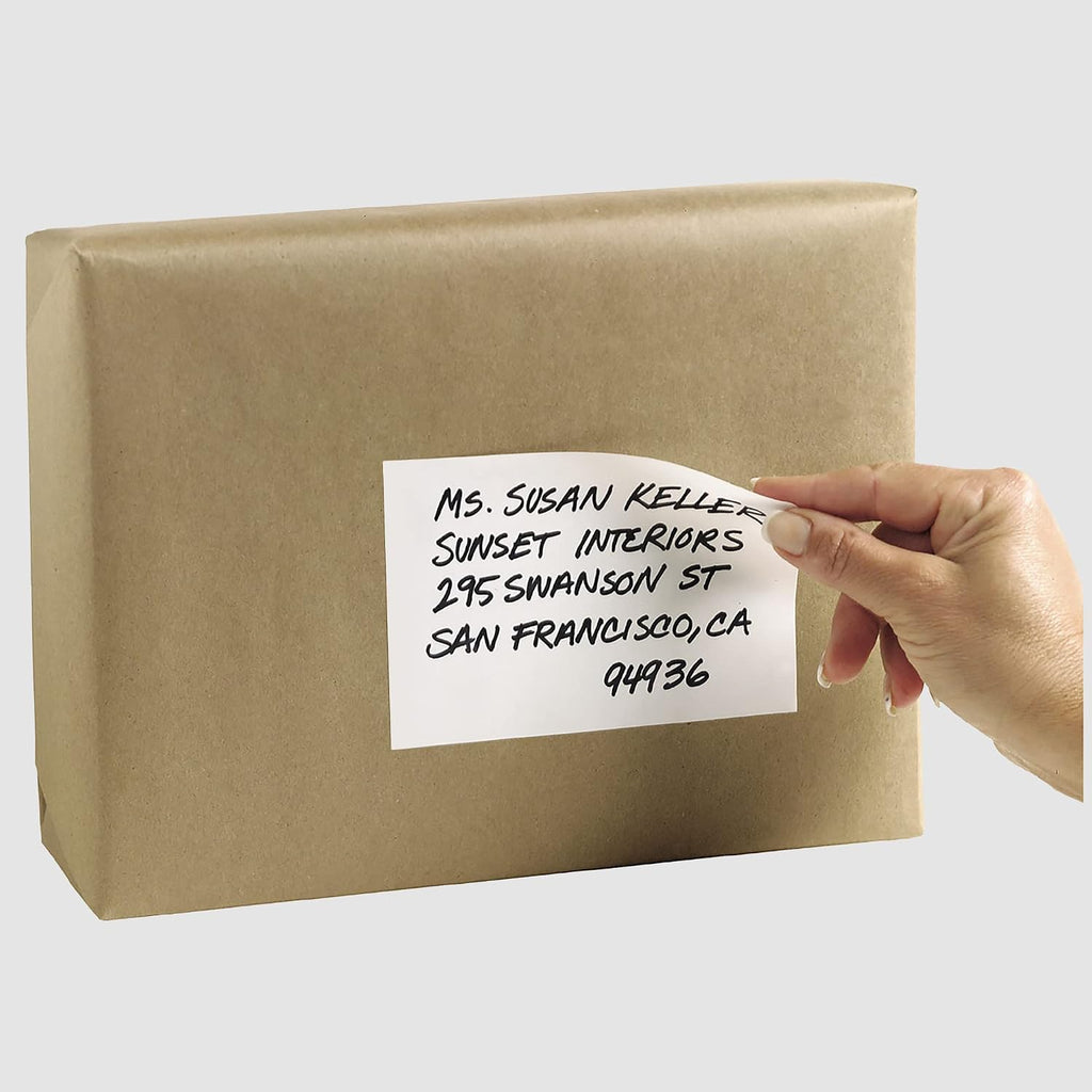 Removable Labels, 4" x 6" Blank Labels, Laser/Inkjet Printable, 40 per Pack (5454)