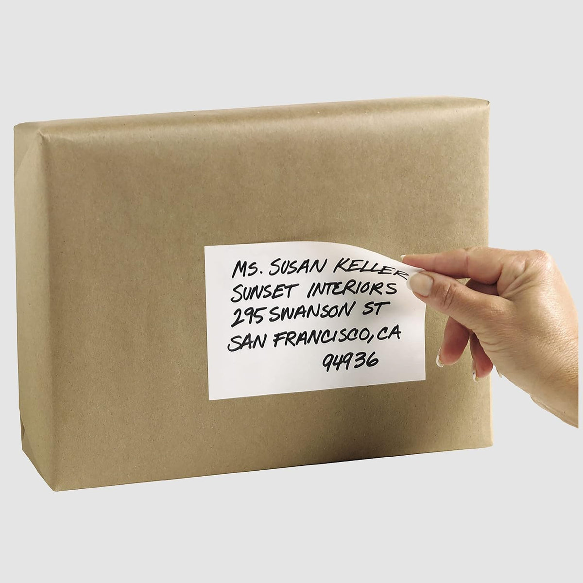 Removable Labels, 4" x 6" Blank Labels, Laser/Inkjet Printable, 40 per Pack (5454)